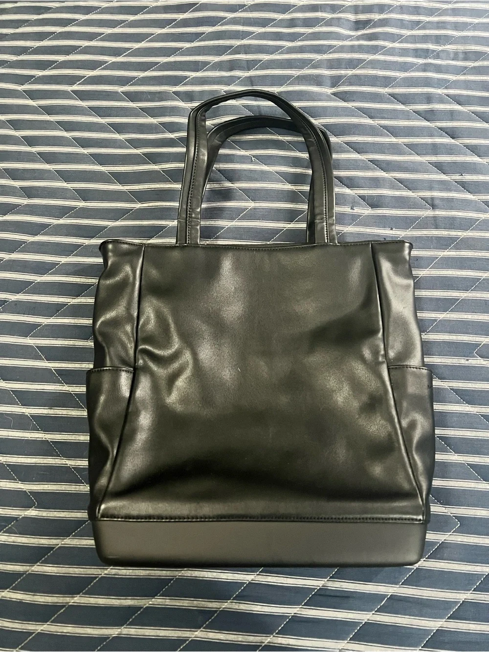 Used Moleskine Faux Leather Laptop Tote